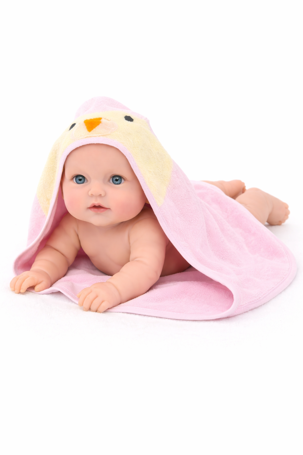 CuddleBloom Real Touch Baby Doll pink