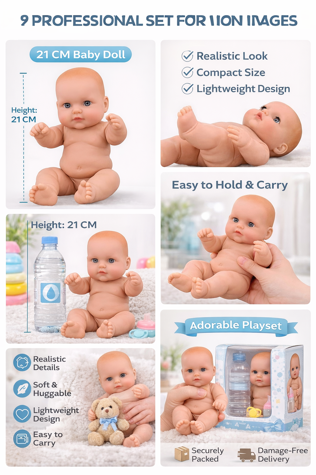 Cuddle Nest Soft Baby Doll