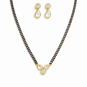 Triveni Crystal Mangal Sutra Set