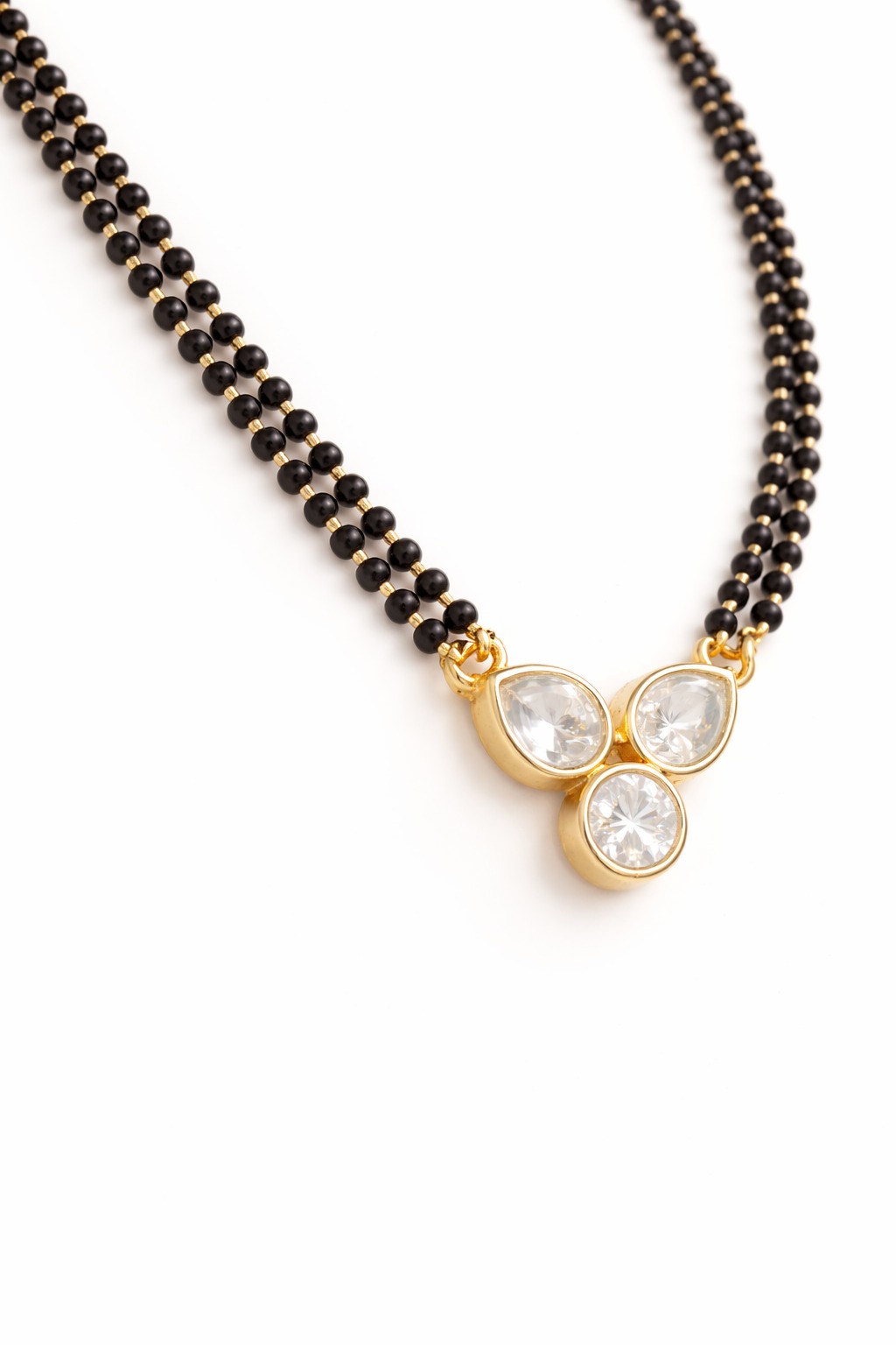 Triveni Crystal Mangal Sutra Set