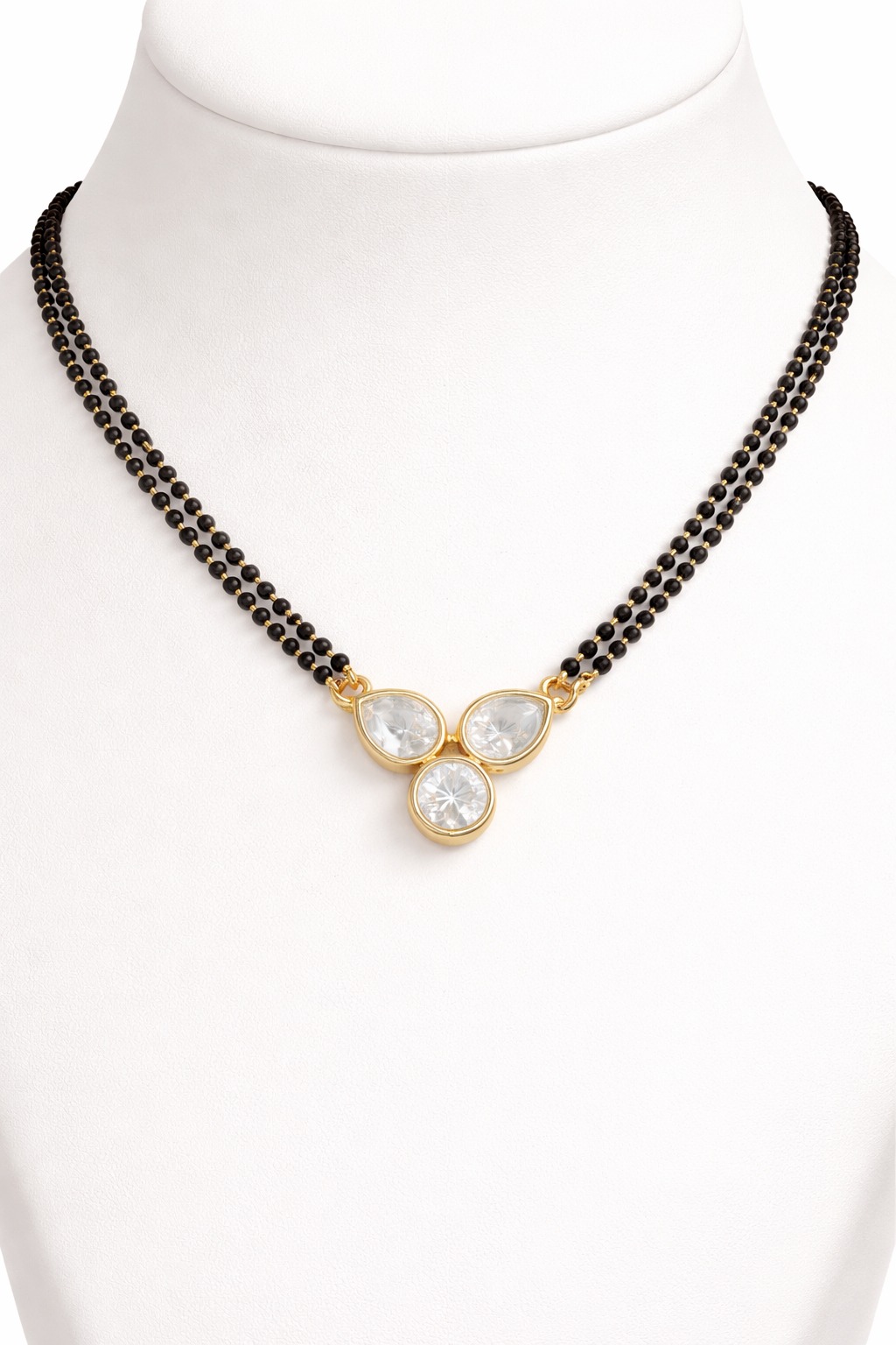 Triveni Crystal Mangal Sutra Set