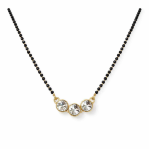 Tri Shine Crystal Mangal sutra