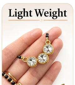 Tri Shine Crystal Mangal sutra