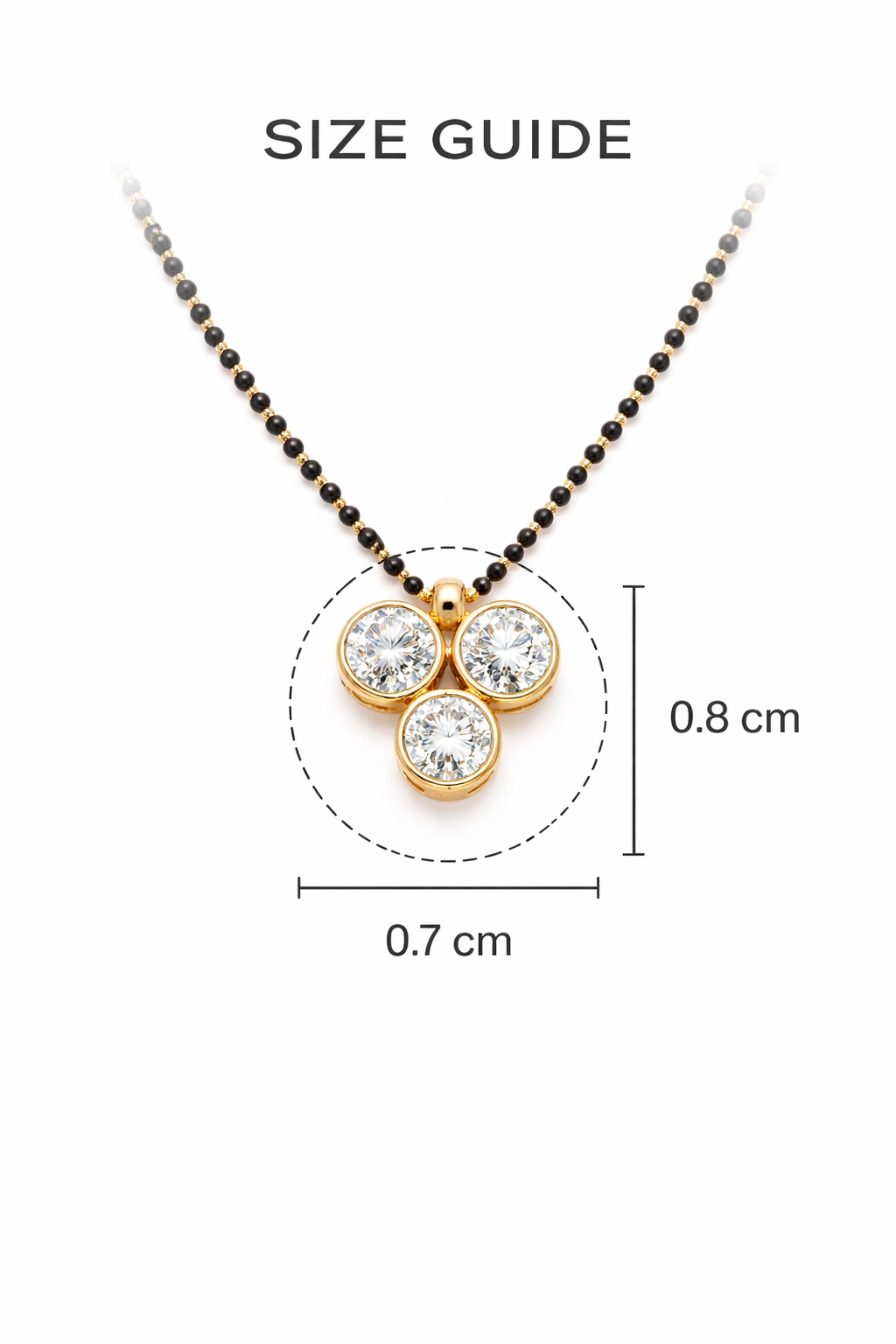 Trinity Glow Mangal sutra